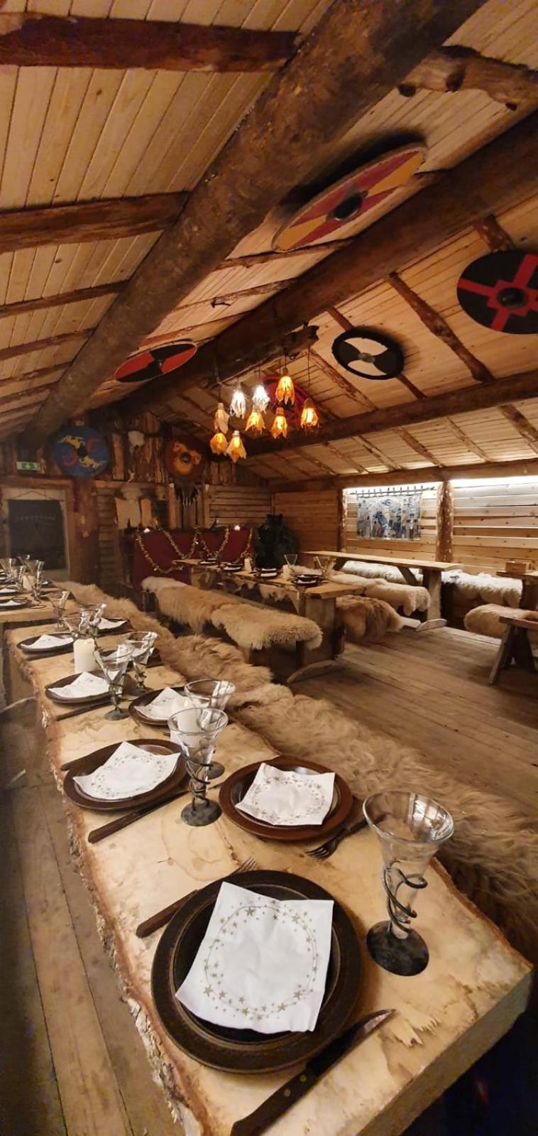 Sosdala Vittfarnas Vikingabyヴィラ エクステリア 写真